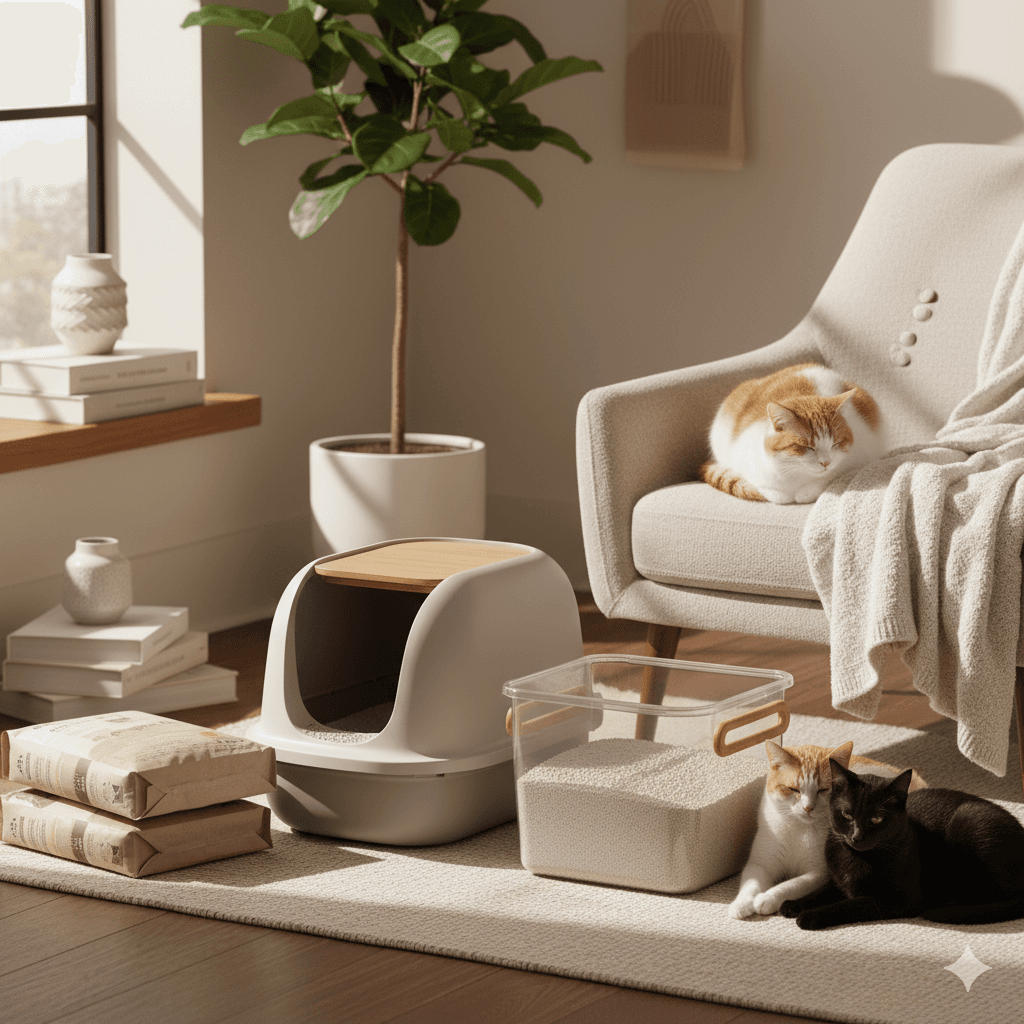 Weekly litter delivery plan